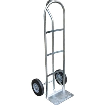 Image for Vestil 500 lb Capacity P-Handle Steel Hand Truck 18 x 21" With Hard Rubber Wheel from HD Supply