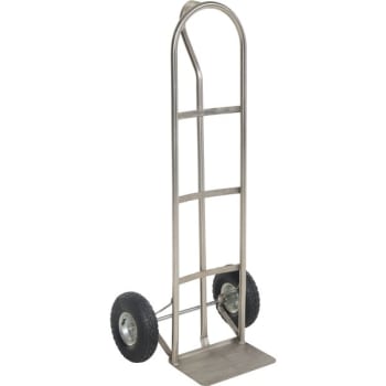 Image for Vestil 500 lb Capacity P-Handle Stainless Steel Hand Truck 18 x 21" from HD Supply