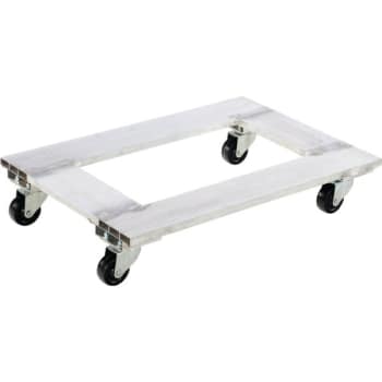 Image for Vestil 900 lb Capacity Silver Aluminum Channel Dolly 30" x 21" from HD Supply