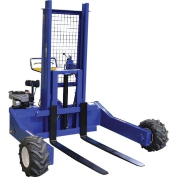 Image for Vestil Blue Gas Powered All-Terrain Pallet Truck from HD Supply