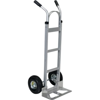 Image for Vestil 500 lb Capacity Silver Aluminum Hand Truck With Pneumatic Wheels from HD Supply