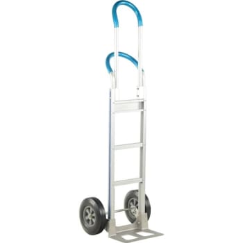 Image for Vestil 500 Lb Capacity Silver Aluminum Loop Handle Hand Truck 62-78" X 18" from HD Supply