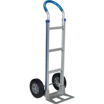 Image for Vestil 500 lb Capacity Aluminum 1-Loop Handle Hand Truck With Hard Rubber Wheel from HD Supply