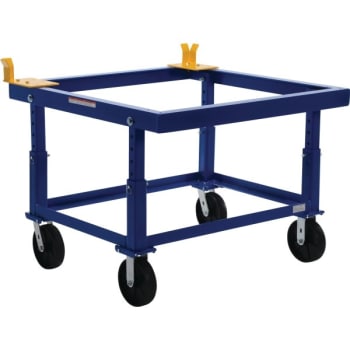 Image for Vestil 4000 lb Capacity Blue Transporter With Tilt And Adjustable Height from HD Supply