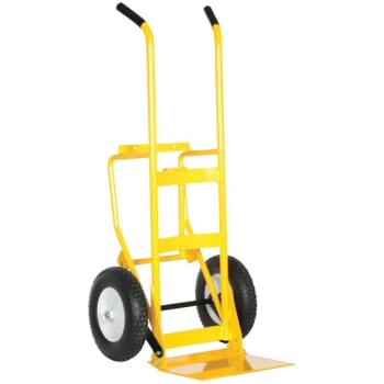 Image for Vestil 500 lb Capacity Yellow Multi Purpose Drum And Hand Truck from HD Supply