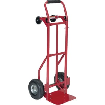 Image for Vestil 500 lb Capacity Red Steel Convertible Hand Truck from HD Supply