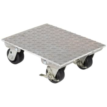 Image for Vestil 1200 Lb Capacity Silver Aluminum Plate Dolly 18" X 14" from HD Supply
