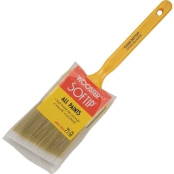 Image for Wooster Q3208 2-1/2" Softip Nylon Poly Angle Sash Paint Brush from HD Supply