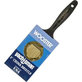 Image for Wooster Z1120 3" Yachtsman White China Bristle Flat Paint Brush from HD Supply