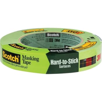 Image for 3M 2060-1A-BK 1" x 60Yd Green Scotch Lacquer Masking Tape Bulk, Case Of 36 from HD Supply