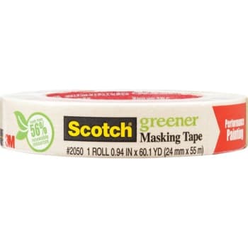 Image for 3M 2050-1A 1" x 60Yd Painters Masking Tape s/w, Case Of 36 from HD Supply