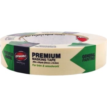 Image for Dynamic 99826 1" Premium Masking Tape, Case Of 32 from HD Supply