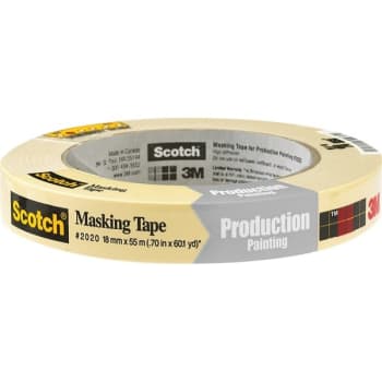 Image for 3M 2020-.75A 3/4" x 60Yd Masking Tape s/w, Case Of 48 from HD Supply