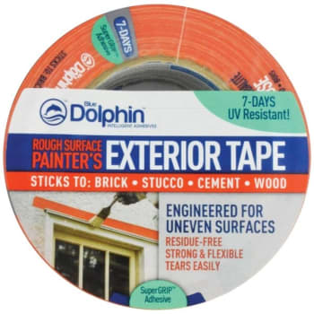 Blue Dolphin Tp Ext R 0200 1.88" X 54.6yd Rough Exterior Tape, Case Of 18