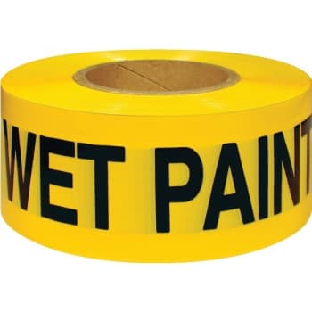 Image for Intertape Polymer Group 600wp 3" X 300' 2.5 Mil Yellow Wet Paint Tape, Case Of 16 from HD Supply