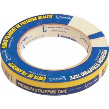 Image for Intertape Polymer Group 9715 3/4" x 60Yd Strapping Tape, Case Of 24 from HD Supply