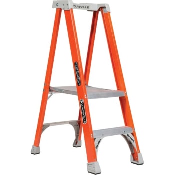 Image for Louisville Ladder Two Foot Fiberglass Platform Step Ladder Type IA from HD Supply