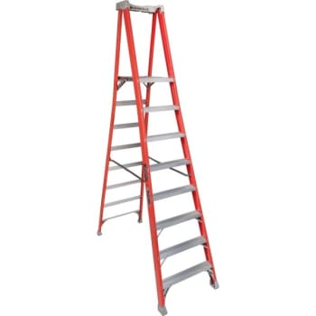 Louisville Ladder Eight Foot Fiberglass Platform Step Ladder Type IA