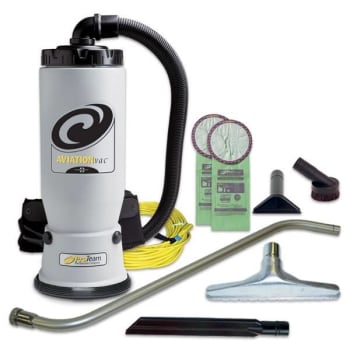 Image for ProTeam AviationVac 120 Volt 6 Quart Backpack Vacuum w/ 1.5 in Tool Kit from HD Supply