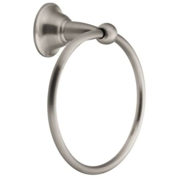 Image for Moen Sage Brushed Nickel Towel Ring from HD Supply