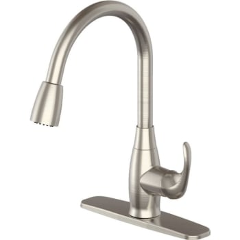 Seasons® Anchor Point™ Pull-Down Kitchen Faucet W/ 1.8 Gpm In Brushed Nickel