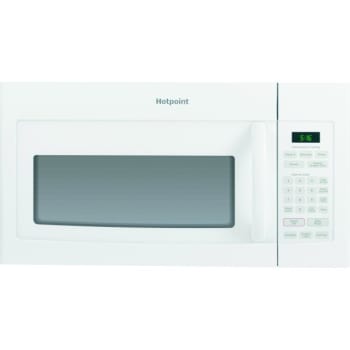 GE Hotpoint Over The Range Microwave, 1.6 Cubic Feet White