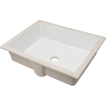 Image for Kohler Verticyl White China Square Undercounter Mount Lavatory Sink from HD Supply