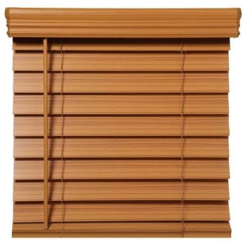 Image for Champion® Trutouch® 36x36" Cordless 2.5" Faux Wood Blind Oak from HD Supply