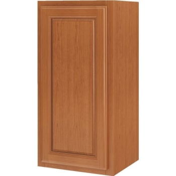 Image for Seasons® 12W x 36H x  12"D Wall Cabinet Auburn Oak Raised Panel from HD Supply