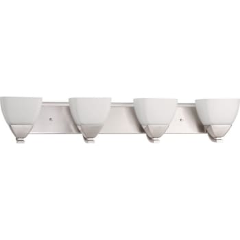Image for Progress Lighting Appeal 34 in 4-Light Vanity Light Fixture (Brushed Nickel) from HD Supply