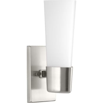 Image for Progress Lighting Zura 4.5 in. 1-Light Incandescent Bath Vanity Fixture (Brushed Nickel) from HD Supply