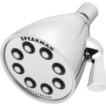 Speakman Anystream Icon Multi Function Brass Showerhead Polished Chrome 2.5 Gpm