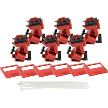 Image for Brady TAGLOCK Circuit Breaker Lockout Clamp-On 480/600 V5, Package Of 25 from HD Supply