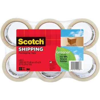 Scotch™ Greener Commercial Grade Packing Tape 1.88" X 49 Yd Pack Of 6