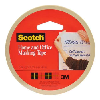 Image for Scotch™ Stationery Masking Tape 0.75" X 60 Yd Pack Of 3 from HD Supply