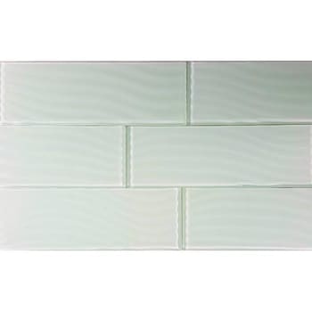 Image for Abolos® Pacific 4 X 12  Green Glass Subway Wall And Floor Tile, Case Of 33 from HD Supply