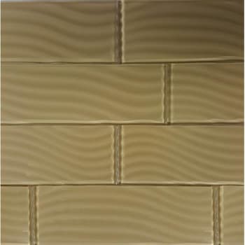 Image for Abolos® Pacific 4 X 12 In. Subway Tile (Sepia Beige) from HD Supply