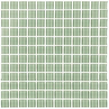 Image for Abolos® Metro 1 X 1  Celery Green Glass Square Mosaic Wall Tile, Case Of 11 from HD Supply