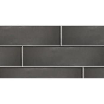 Image for Abolos® Forever 4 X 16 Matte Gray Glass Subway Wall Tile, Case Of 36 from HD Supply