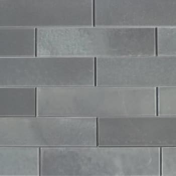 Image for Abolos® Forever 3 x 12 in. Glass Subway Tiles (Antiquity Gray) (56-Box) from HD Supply
