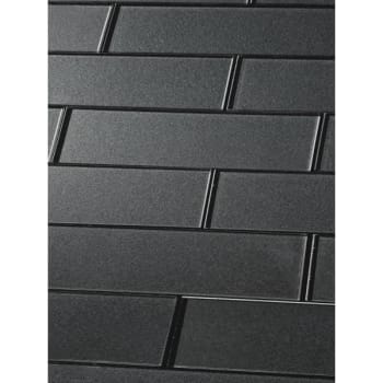 Image for Abolos® Forever 3 X 12 In. Glass Subway Wall Tile (Eternal Gray) (56-Box) from HD Supply