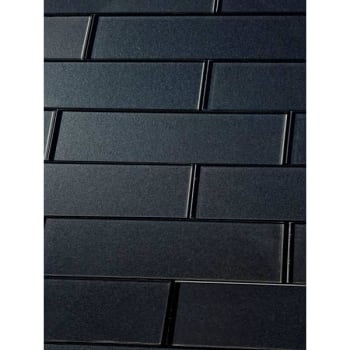 Image for Abolos® Forever 3 X 12  Blue Gray Glass Subway Wall Tile, Case Of 56 from HD Supply