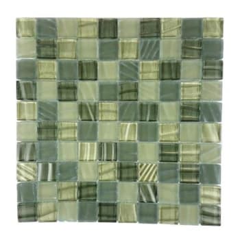 Image for Abolos® New Era 1 X 1  Green Glass Square Mosaic Wall And Floor Tile, Case Of 11 from HD Supply