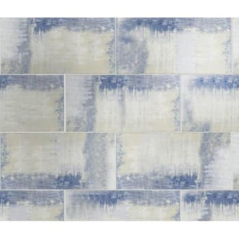 Abolos® Nature 4 X 8 Matte Blue Glass Subway Wall Tile, Case Of 72
