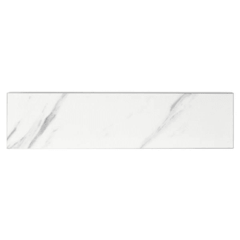 Image for Abolos® Nature 3  X 12 Honed White Glass Subway Wall Tile, Case Of 56 from HD Supply