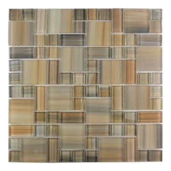 Image for Abolos® Handicraft Ii 1 X 2 Multi Finish Beige Glass Mosaic Wall Tile, Case Of 15 from HD Supply