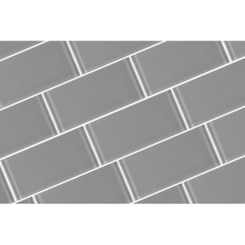 Image for Abolos® Metro 3 x 6 in. Subway Tile (P. Gray) (80-Case) from HD Supply