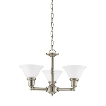 Sea Gull Lighting Sussex Three Light Chandelier Teak Wood Grain 9 5 Watts Hd Supply