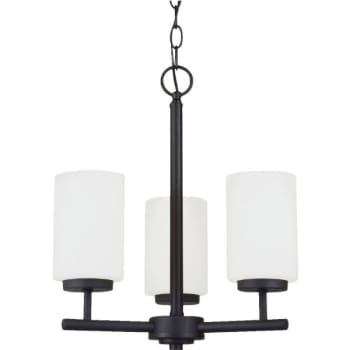 Sea Gull Lighting® Oslo 3-Light Hanging Indoor Chandelier (Glass)