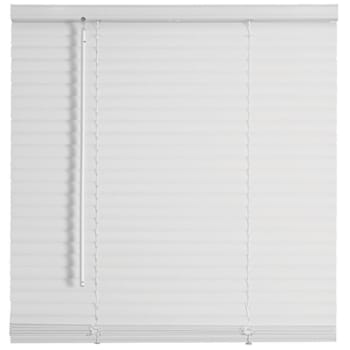 Champion 1 In. Vinyl 34 In. X 64 In. Light Filtering Blind, White